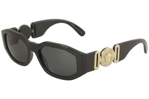 black and gold versace sunglasses vintage.